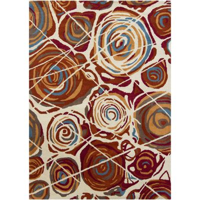 Abbeville Wool Abstract Indoor Rug