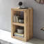 Littleton 88cm H x 50cm W Solid Wood Cube Bookcase