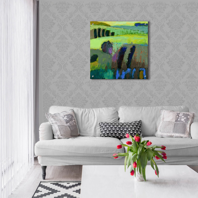 «From What I Thought» par Judy Stalus, H 12 po x l 12 po x P 0,13 po