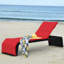 Chaise longue inclinable avec coussin Luciana-1085350542