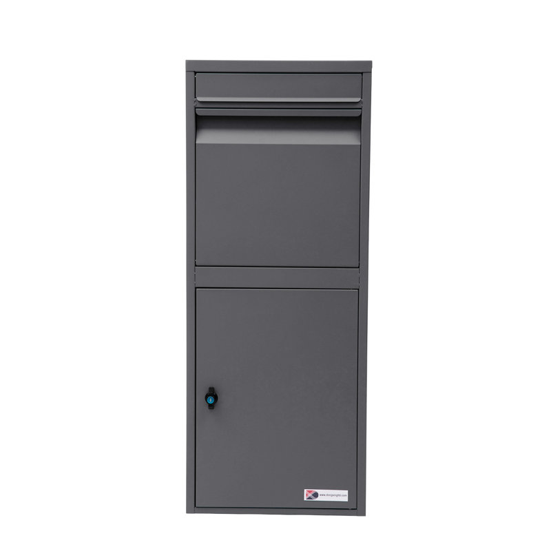 Boîtes de livraison de colis pour l'extérieur, gris