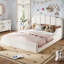 CloudNest Solid Wood Platform Bed-135818704-135818706