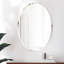 Oval Flat Rithi Wall Mirror-1301830299