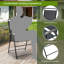 Chaise pliante en tissu