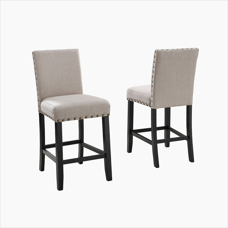 Durst Bar Stool, Seat Height 26'', Tan 