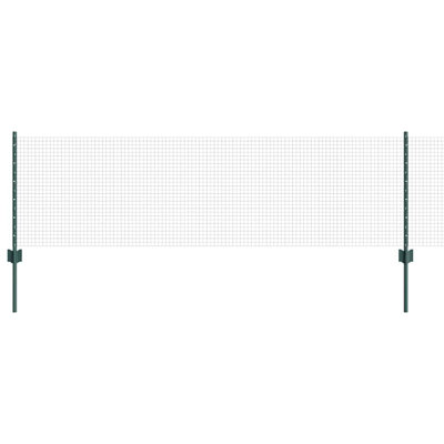 Vidaxl Fence With Posts Steel