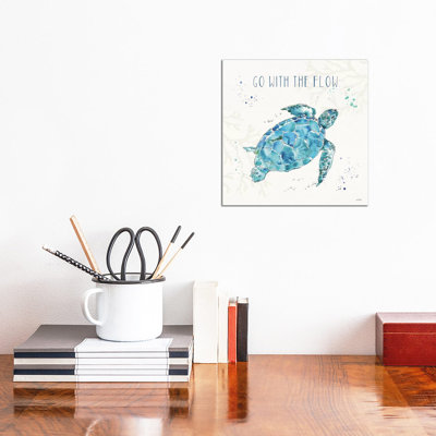 Deep Sea IV by Anne Tavoletti - Wrapped Canvas Print