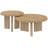 Aura Nested  Coffee Table - Natural Finish