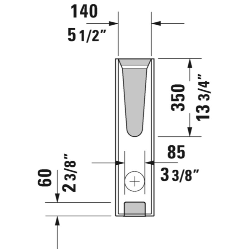 D-Code Ceramic 30" Pedestal