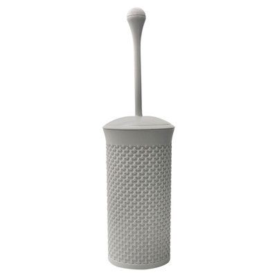Free-Standing Toilet Brush and Holder