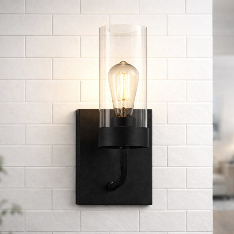 Zephyr Bathroom Vanity Single Light Sconce