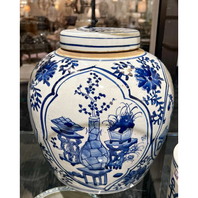 Pot en porcelaine gingembre fabriqué à la main