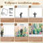 Papier peint adhésif peler et coller Cactus Garden Vibrant Floral Blooms Soft Pastels, papier peint amovible en PVC, H 100 po x l 144 po, pour chambre à coucher, bureau à domicile-169483573