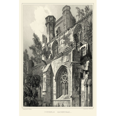 Gothic Detail VII - Wrapped Canvas Print