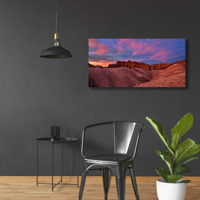 'Ruby Sunset' by Larry Malvin, Acrylic Glass Wal Art