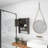 Bathroom Wall Cabinet With Adjustable Shelf, Towel Bar, Paper Holder And Multifunctional Storage Space-1877831789