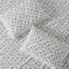 Drap double 4 pièces avec motif de flocons de neige noirs, 100% flanelle de coton, idéal pour les matelas jusqu'à 18 po, adouci par un brossage supérieur, élasticité ajustée, ajustement pré-rétréci, contient un drap plat,