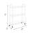 Metal Laundry Cart with Wheels