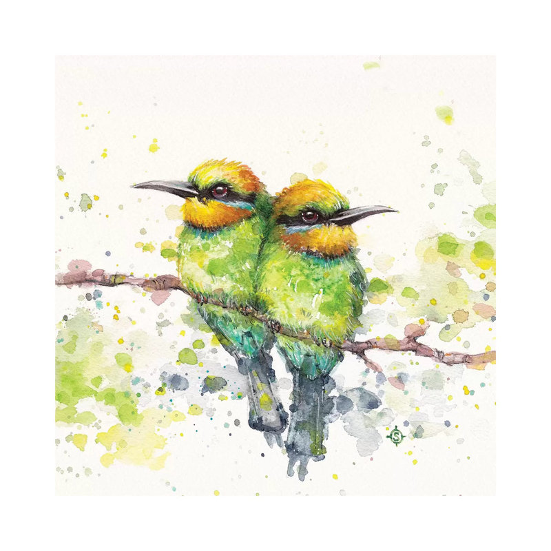 Family by Sillier Than Sally - Print on Canvas, 93.98 cm H x 93.98 cm W x 1.91 cm D, Wrapped Canvas