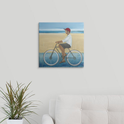 Martz " Bike Ride On The Boardwalk (Male) " by Terri Burris