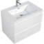 Ensemble de meuble-lavabo simple 29,53 po avec plateau en résine Rasheim-584395956