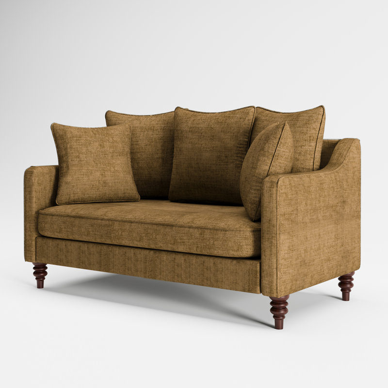 Causeuse Madison, Brun caramel