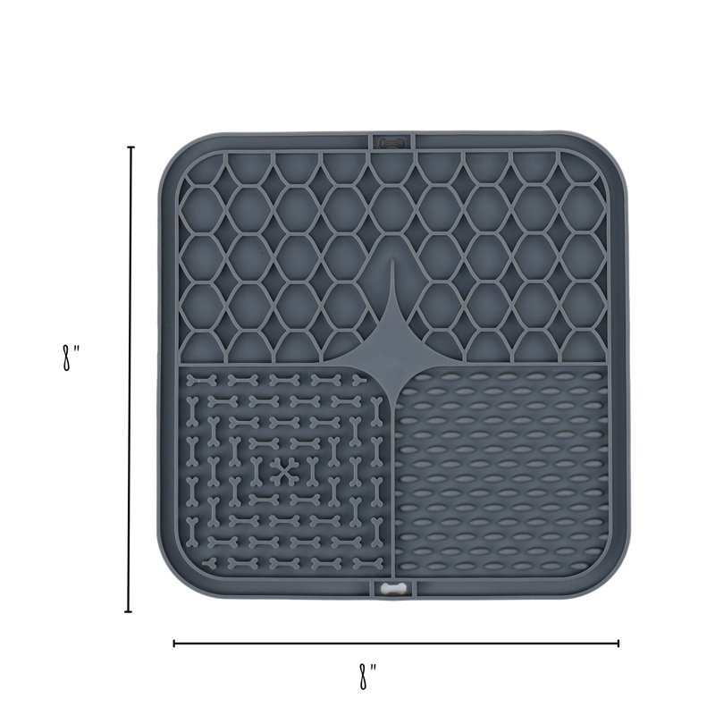Tapis de silicone en silicone, Gris foncé
