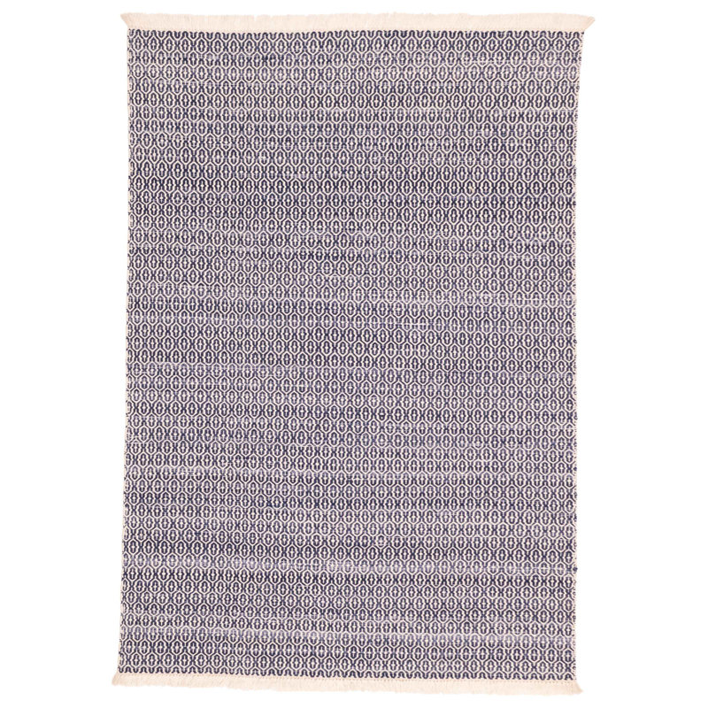 Kilim bleu marine Nevada 5 pi 1 po x 7 pi 4 po