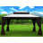 Alexander Dark Brown Double Roof Hardtop Gazebo with Curtain and Mosquito Netting-98229952