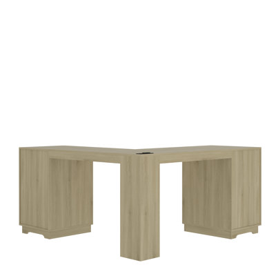 L Shaped Desk,Computer Desk with Drawers,Bookshelf,Modern Corner Desk,Home Office Desk,L-Shaped Study Table Writing Desk,Corner Gaming Computer Desk with Storage