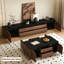 Retro Black Manufactured Wood TV Stands-1066053295-1066053457