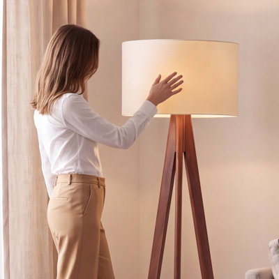 Lampe trépied 71 po Zenda