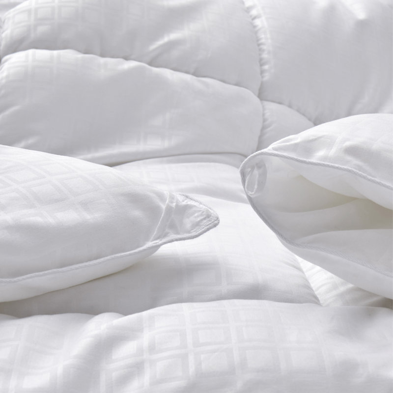 Édredon en duvet synthétique toutes saisons hypoallergénique, Très grand lit