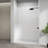 60" W x 36" D Matte White SMC 3-Piece Bathtub Shower Wall Panel Surround Set-128785769-132963306