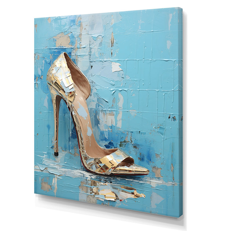 Chic Fashion Heel III - Imprimé, Toile tendue, H 40 po x l 30 po