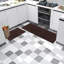 Kitchen Floor Mats, Washable, Polyester, Non-Skid, 2 PCS Set-1368800439