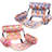2Packs Inflatable Pool Floating Lounge Chairs