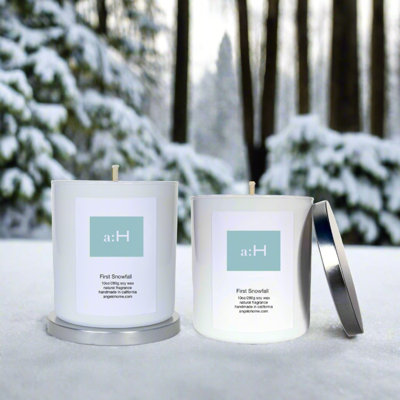 Bougie parfumée A: H First Snowfall