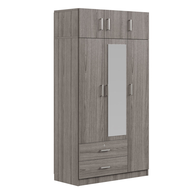 Armoire à miroir, Gris