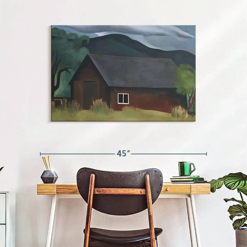 Lilie My Shanty Lake George, H 26 po x l 39 po