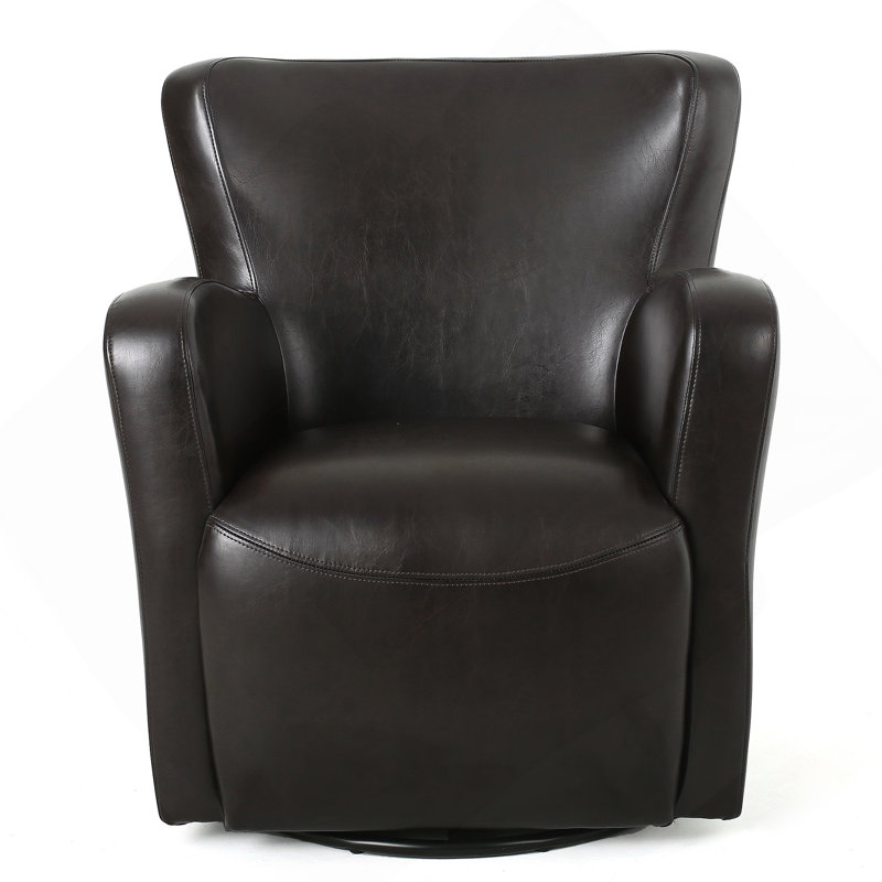 Fauteuil club à oreilles pivotant