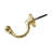 Brass Wall Wall Hook-53899355