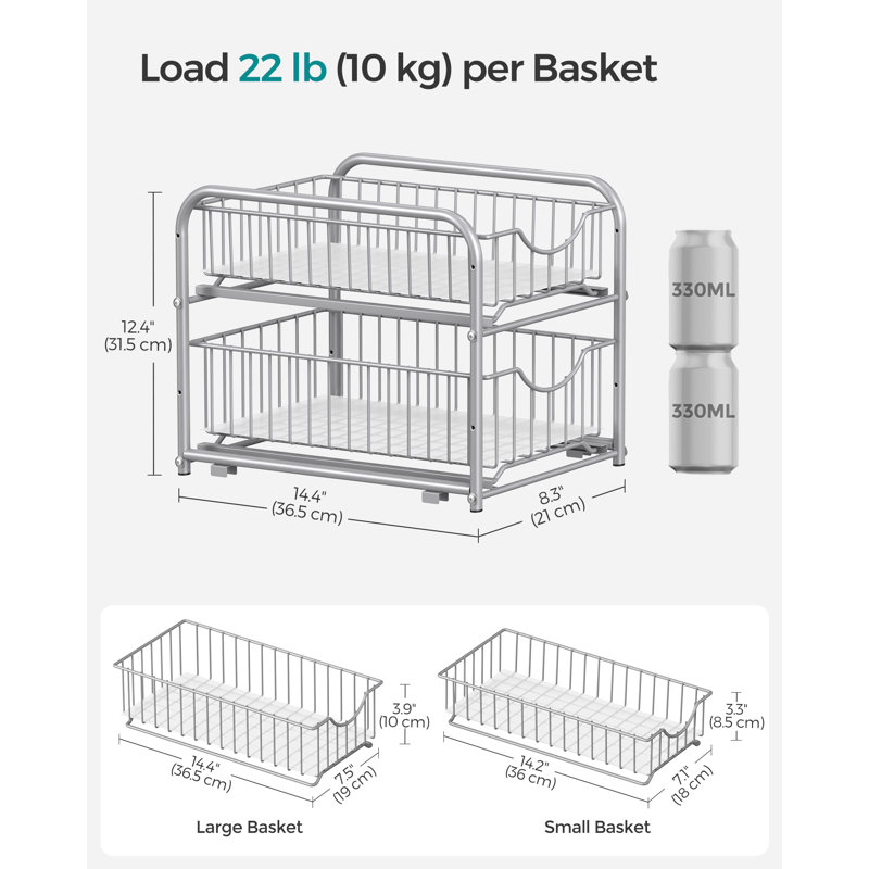 Alycia Adjustable Steel Dish Rack