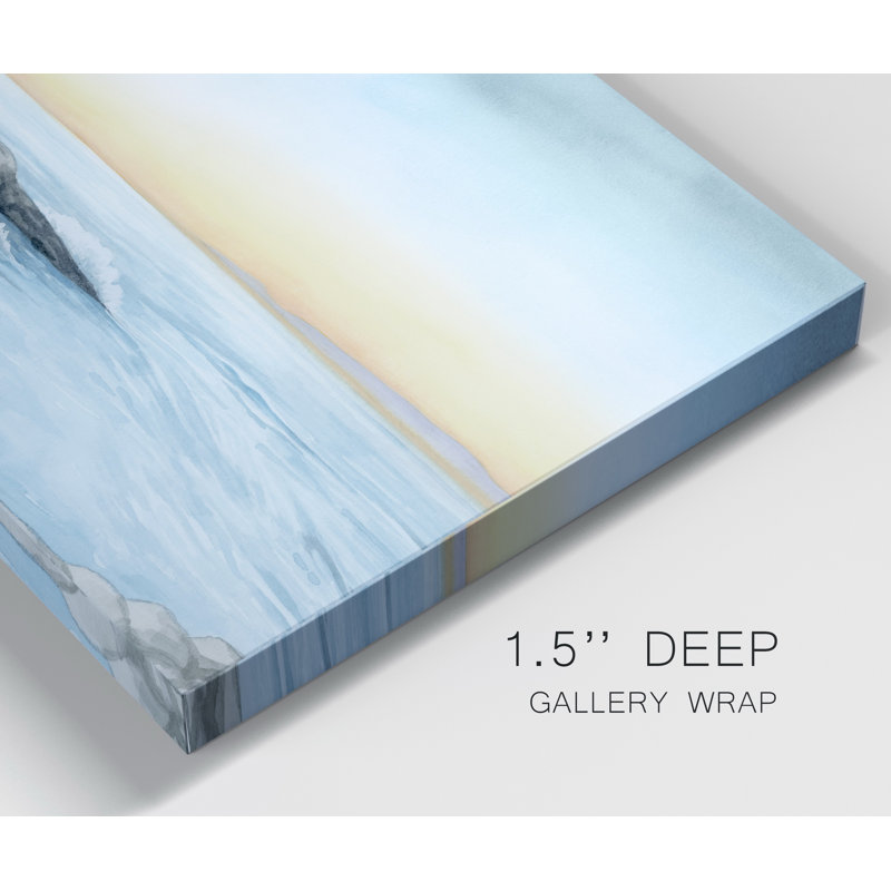 " Lighthouse Bay I ", 12" H x 18" W x 1.5" D