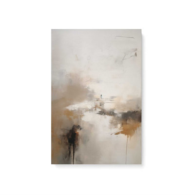 Gentle Gilded Gust I Canvas Print