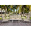 Avanti Stainless Steel Sling Outdoor Deep Seating 3 - Seater-316929649