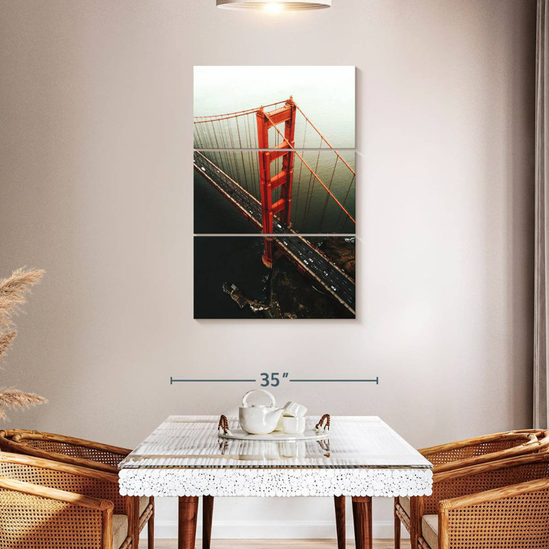 Lilie Golden Gate Tower View, 45" H x 28" W