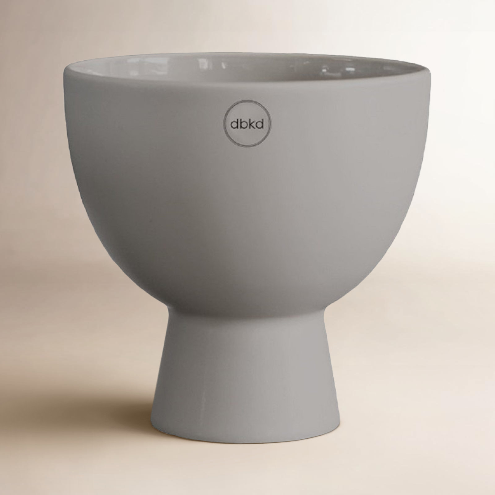 5.91'' Ceramic Table Vase, Greige