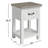 Kenya 20'' W Solid Wood Nightstand-589877114