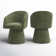 Kyo Chenille Upholstered Barrel Chair (Set of 2)